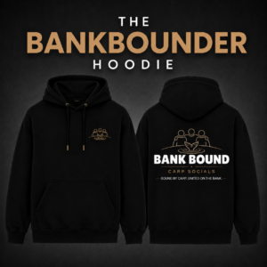 bank bounder hoodie fishing hoodie hoody carp socials